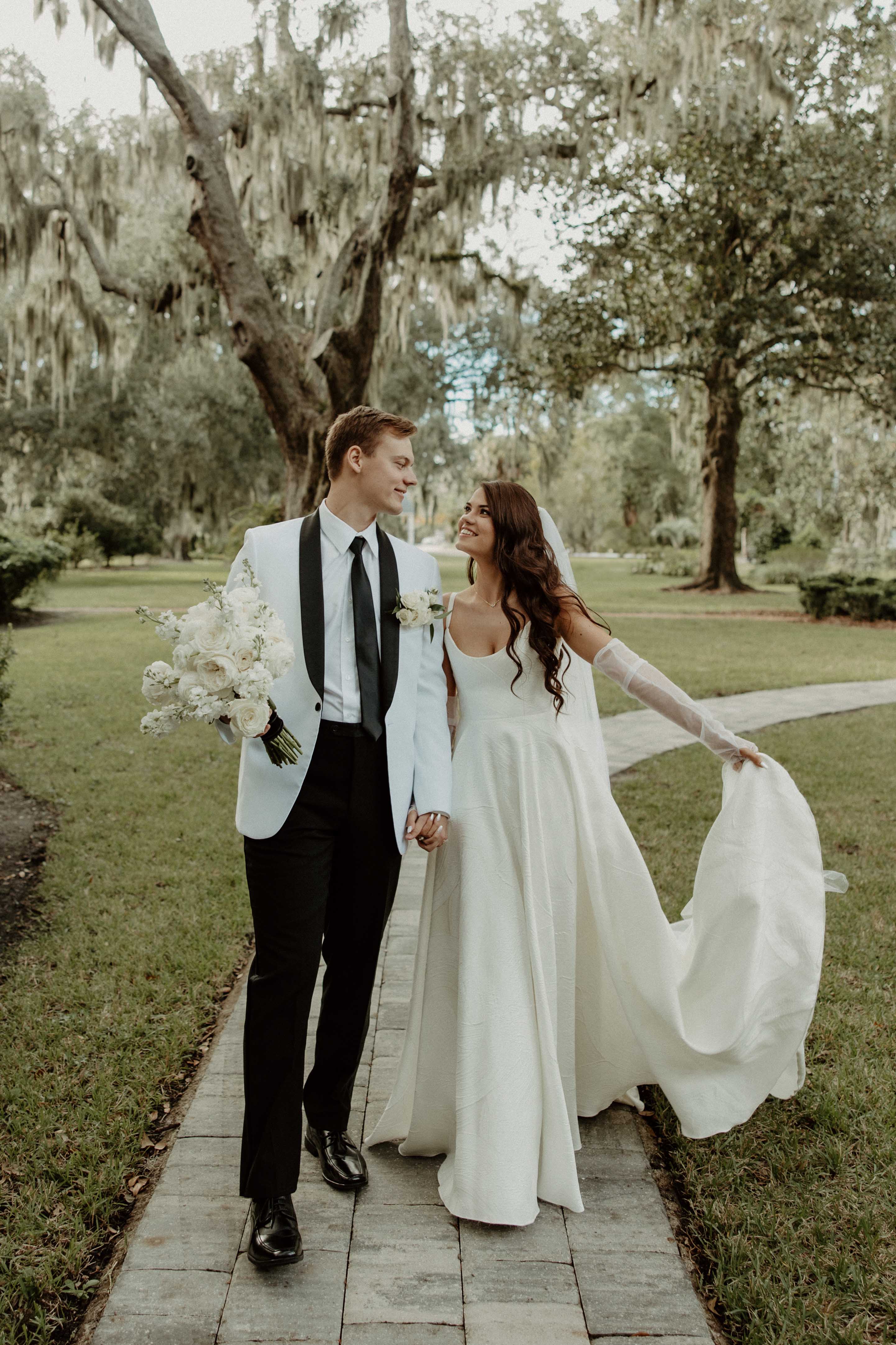 Newlyweds Mr. and Mrs. Ross.