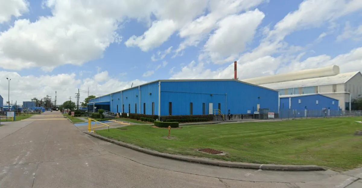 Altivia chemical plant in La Porte, Texas in May 2022. (Google Maps/Screenshot via NTD)