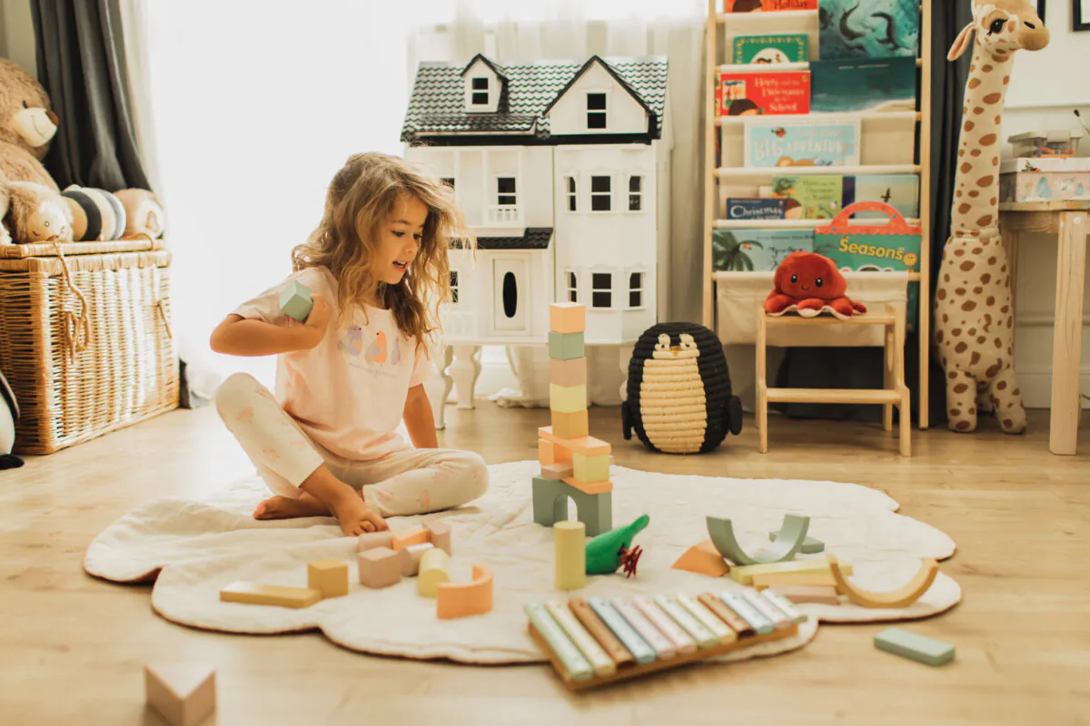 Simple wooden toys have been found to improve children’s problem-solving abilities. (Anastasiia Krivenok/Getty Images)