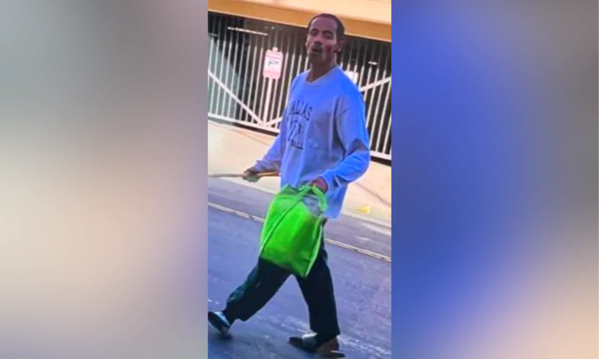 A photo of a suspect wanted for vandalizing nearly 30 vehicles in Koreatown. (Courtesy of Los Angeles Police Department)