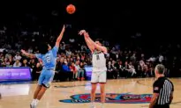Spencer Scores 23 to Lead No. 5 UConn Past No. 9 North Carolina 87–76 in Jimmy V Classic at MSG