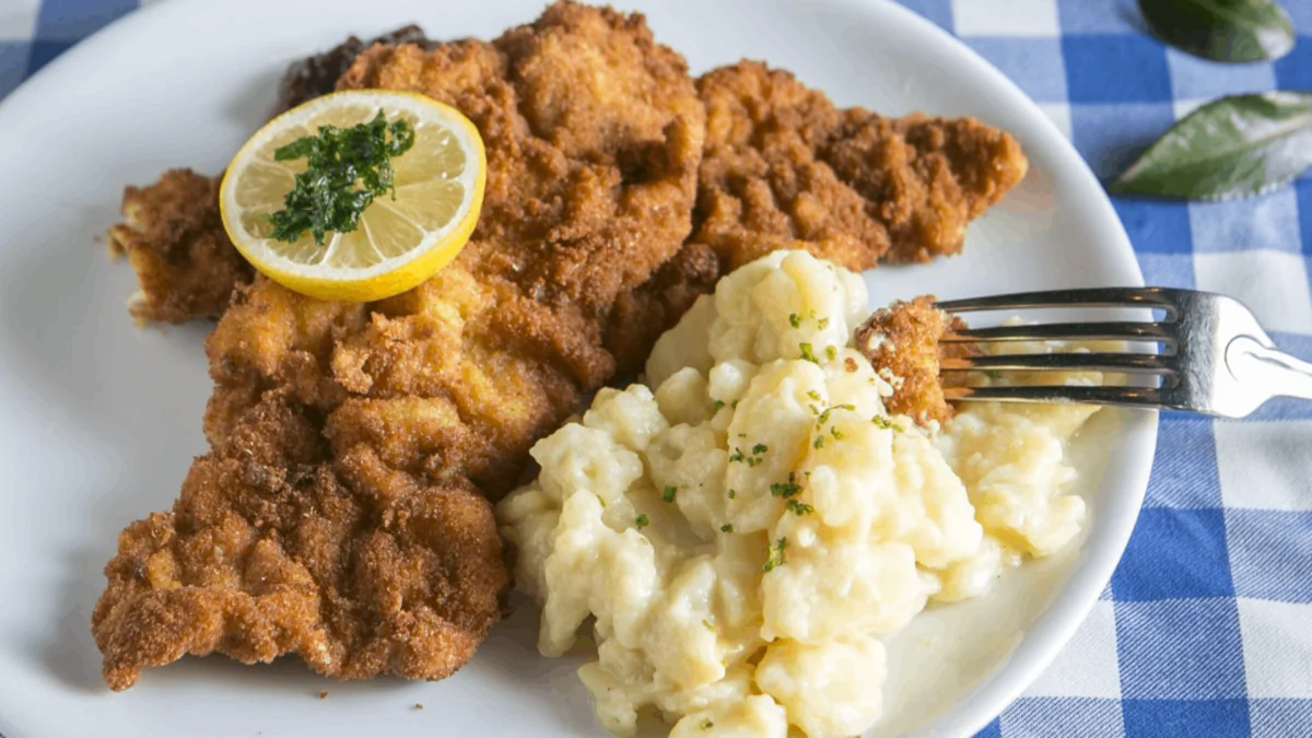Wiener Schnitzel. (Samira Bouaou/Epoch Times)