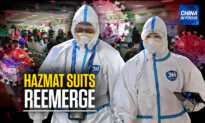 China’s Hazmat Health Workers Disinfect Schools