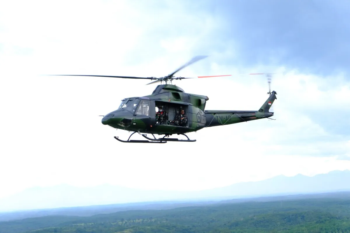A Bell 412 helicopter in a file photo. (Yudha Arda Nugraha/Shutterstock)