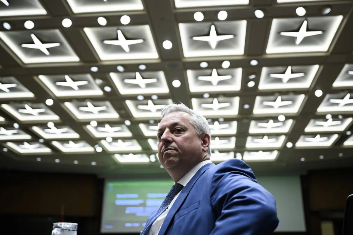 David Vigneault, Director of the Canadian Security Intelligence Service, prepares to appear before the Standing Committee on Procedure and House Affairs, on Parliament Hill in Ottawa, on June 13, 2023. (The Canadian Press/Justin Tang)