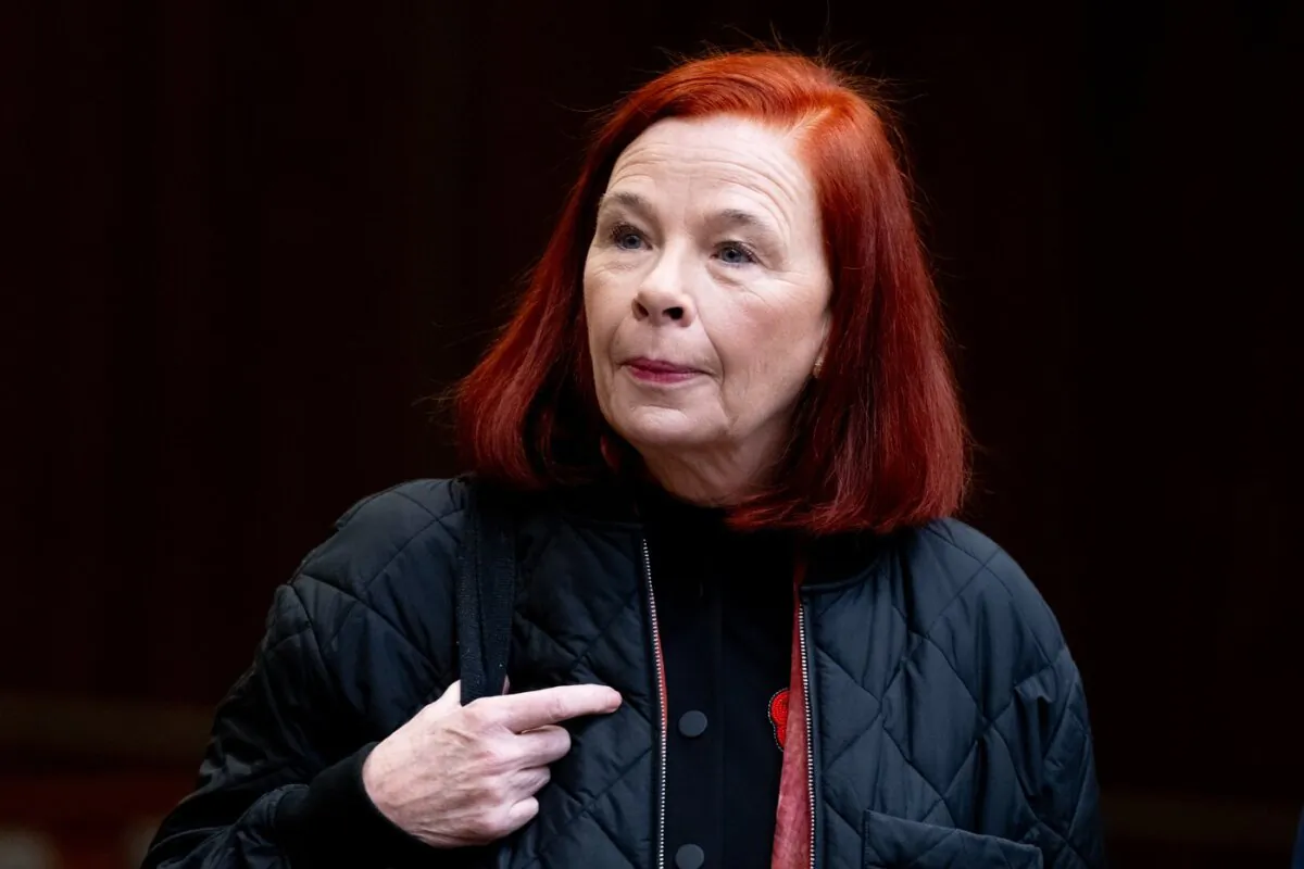 Catherine Tait, President and CEO of the Canadian Broadcasting Corporation (CBC) waits to appear before the Standing Committee on Canadian Heritage in Ottawa, on Nov. 2, 2023. (The Canadian Press/Spencer Colby)