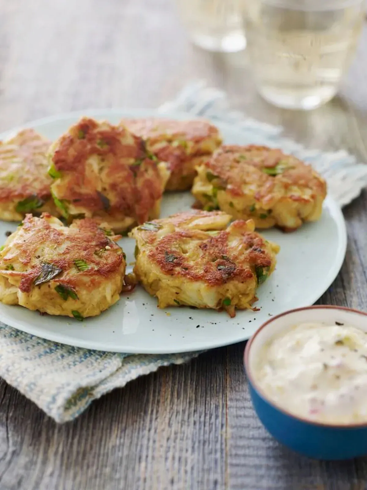 Crabs cakes taste great and are easy to make. (Courtesy of Jennifer Segal)