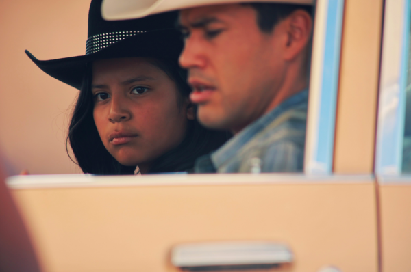 boy and man in car in FRYBREAD FACE AND ME