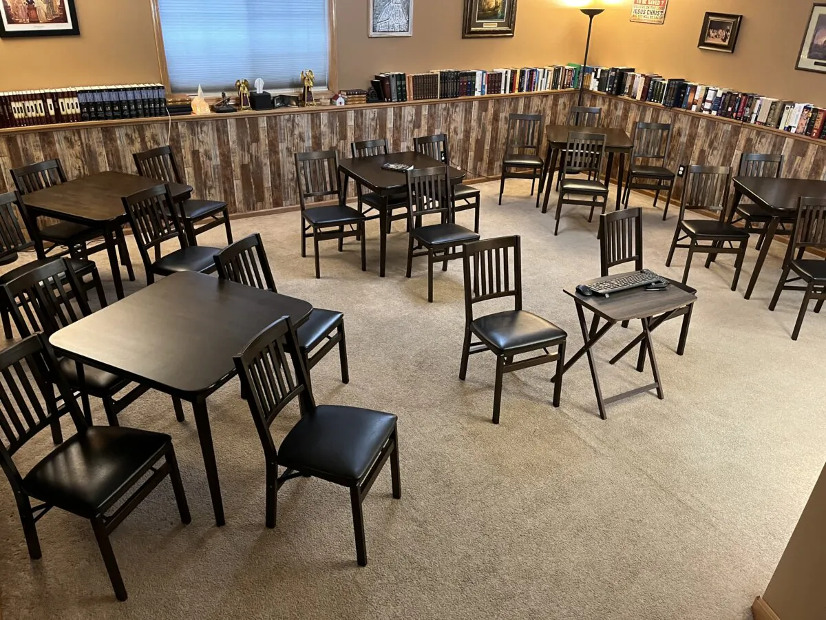 Inside of Martin Bownik's home church in Minnesota. (Courtesy of Martin Bownik)