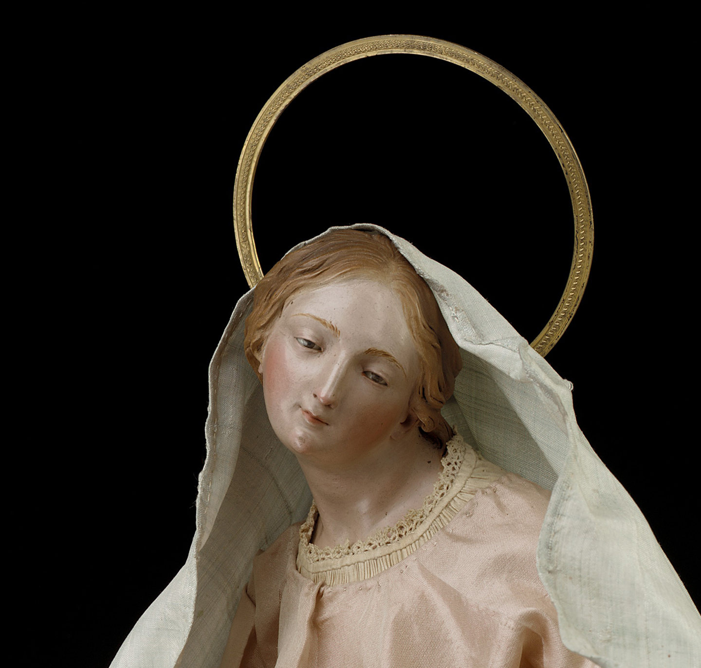Detail of the Virgin creche