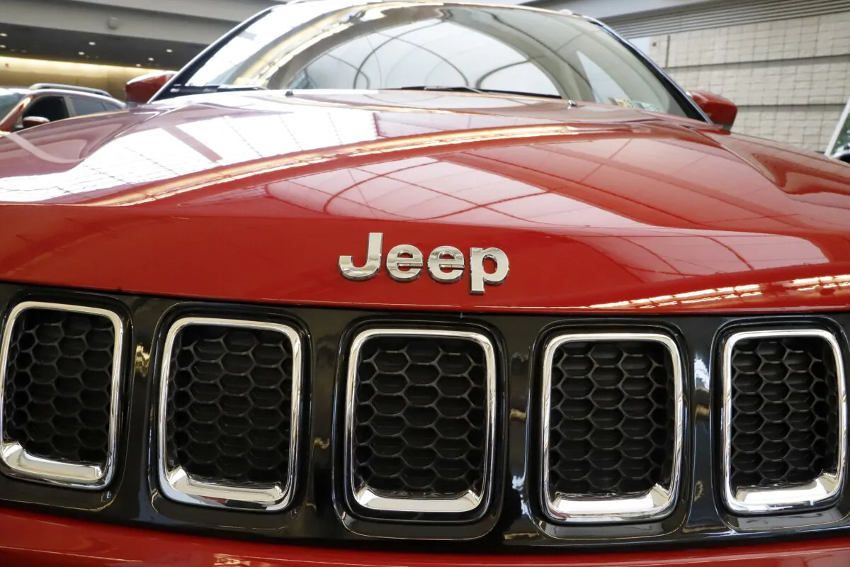A 2019 Jeep Compass is seen on display at the 2019 Pittsburgh International Auto Show in Pittsburgh on Feb. 14, 2019. (Gene J. Puskar/AP Photo)