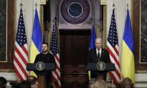 Biden Participates in Press Conference With Ukrainian President Zelenskyy