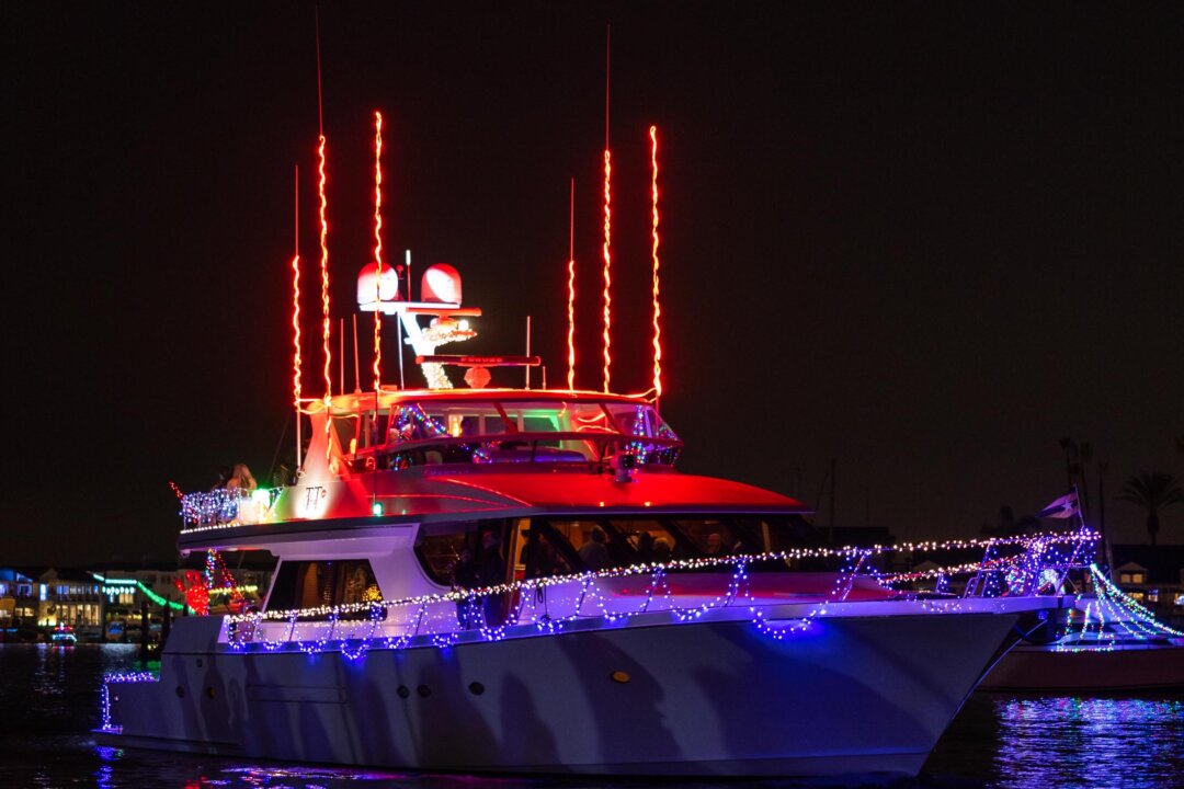 Newport Beach Christmas Boat Parade 2024 Kiele Bathsheba