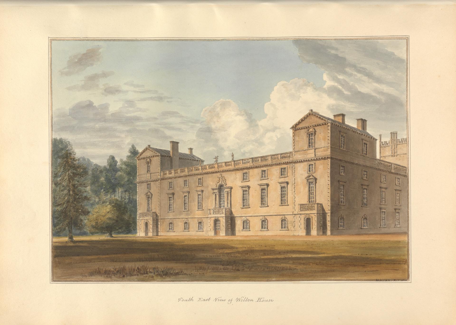 South East View of Wilton House