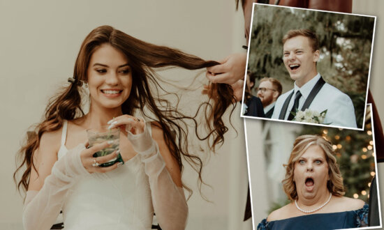 Bride Chops Off Her Hair Before Wedding Reception—Her Guests' Reactions Are Priceless