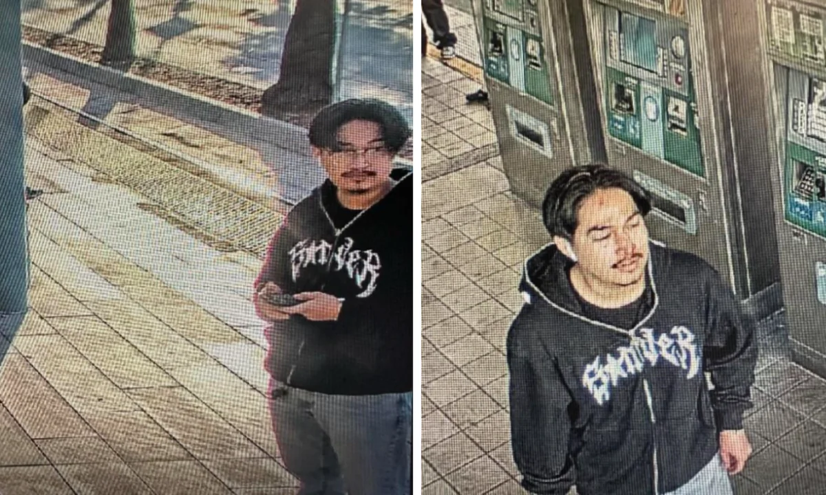 Carlos Carrillo-Martinez, 19, who is suspected in the fatal stabbing of a 27-year-old man on a Metro train on Dec. 12, is seen in security camera footage released by the police. (Courtesy of Los Angeles Police Department)