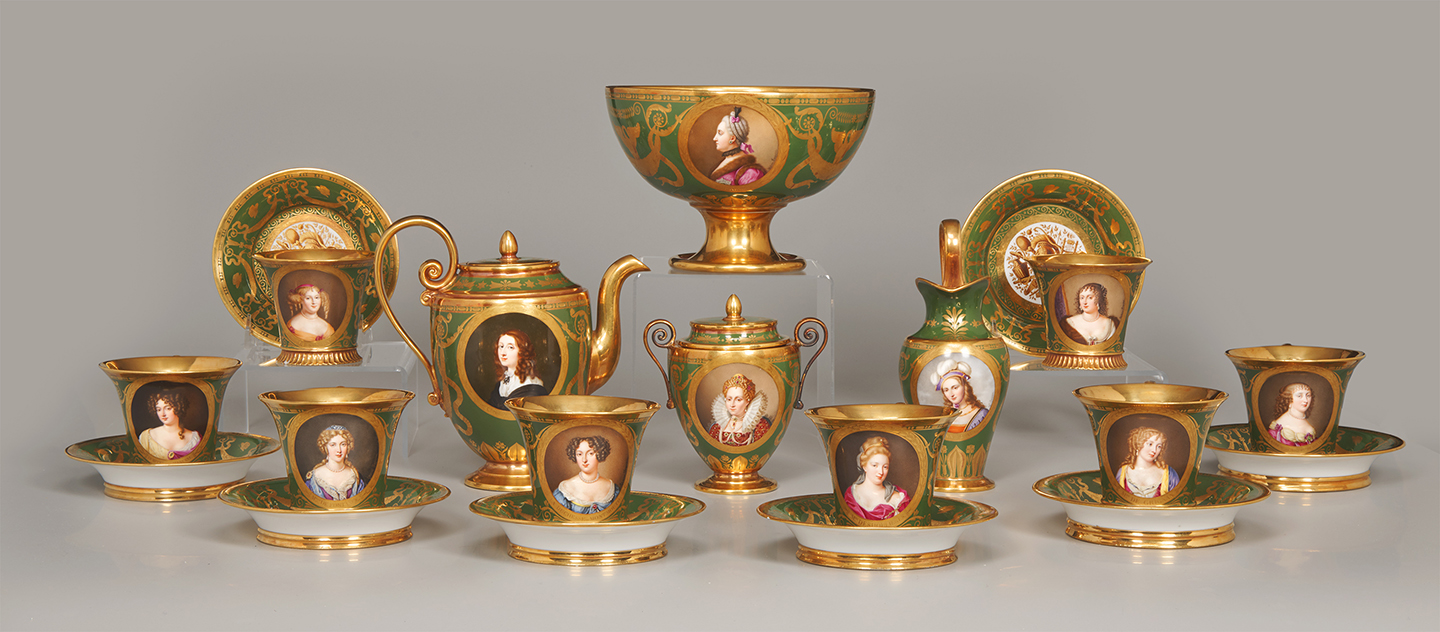 Tea Service of Famous Women