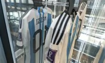 Set of 6 Messi World Cup Shirts Sells for $7.8 Million at Auction in New York