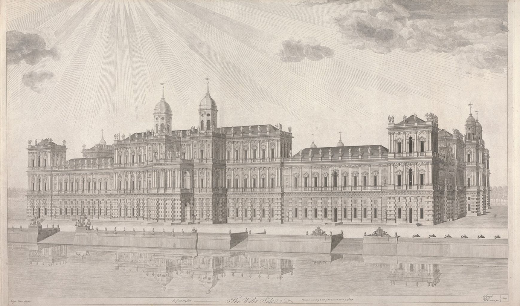 Palace of Whitehall - The Water Side
