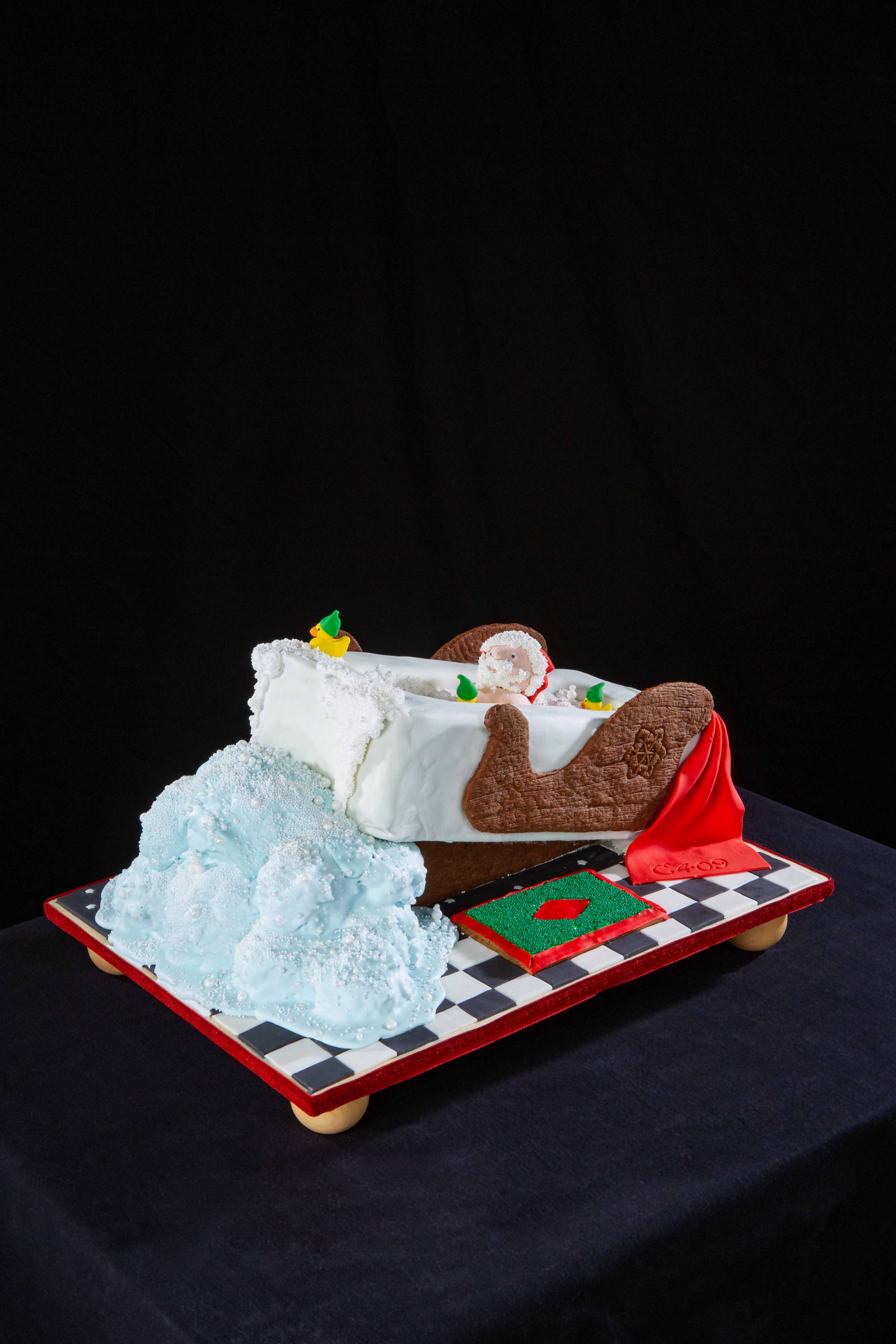 The third-place winner in the child category.