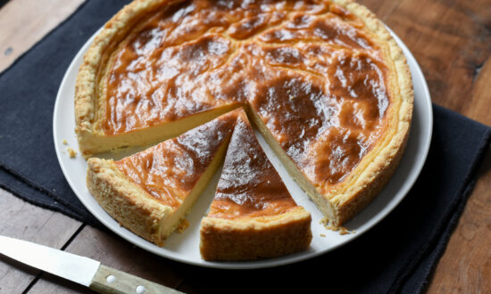 Snack Like a Parisian With a Slice of This Dreamy Custard Tart