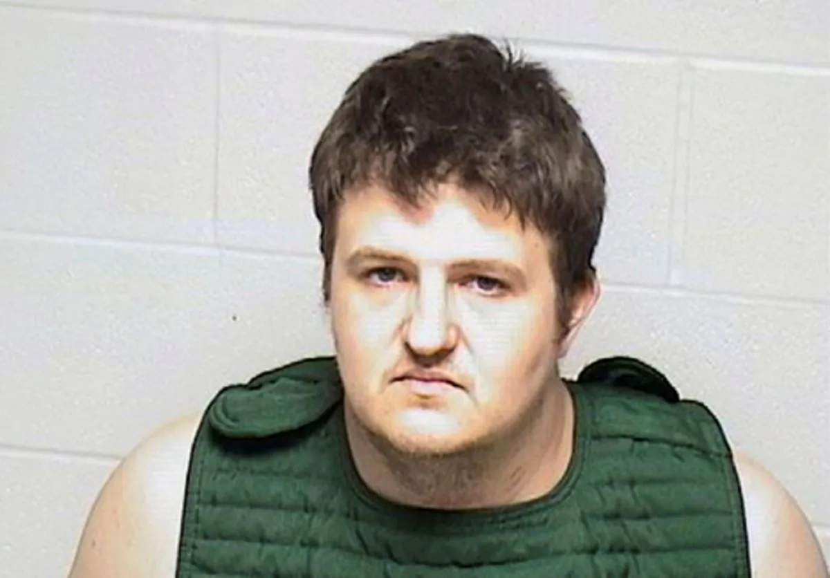 Jason Karels, 36, of Round Lake Beach, Ill., in an undated photo. (Lake County State's Attorney via AP)