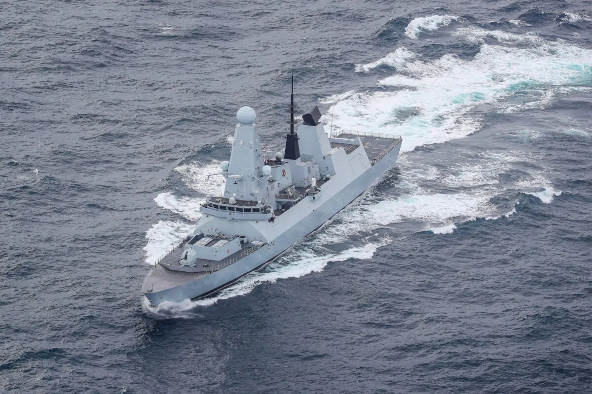 Undated file photo of HMS Diamond.(Ministry of Defence/PA)