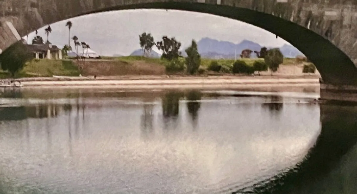 Arizona's Lake Havasu and the London Bridge are best seen from a gondola. (Courtesy of Bill Neely)