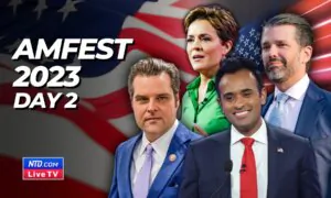 AmericaFest 2023–Day 2 With Donald Trump Jr., Roger Stone, Vivek Ramaswamy, Matt Gaetz, Kari Lake, and More