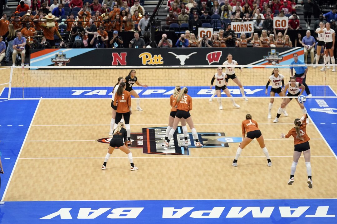 Texas Sweeps Nebraska to Repeat as National Volleyball Champs The