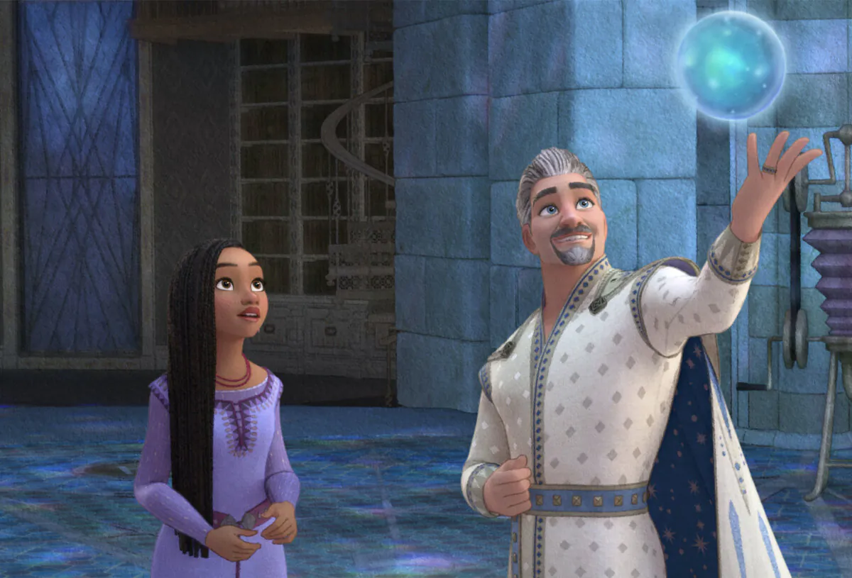Official screen capture from the 2023 film "Wish." (MovieStillsDB)