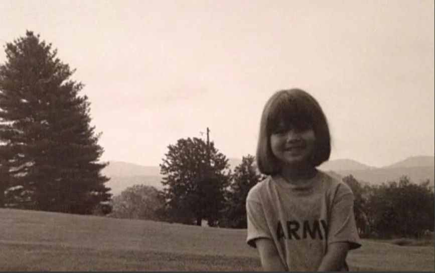 The Military Child.
(Lt. Col. John Hall,
U.S. Army)