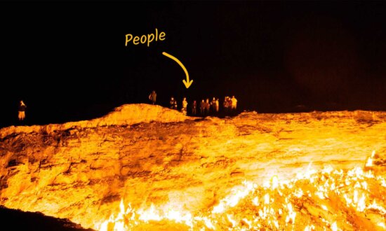 Giant Pit of Fire Mysteriously Opened in Desert Over 40 Years Ago, Still Burning Now—Here's Why