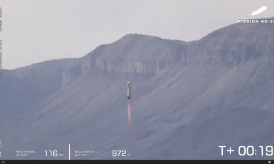 Jeff Bezos’s Rocket Company Launches Experiments in First Flight Since 2022 Crash
