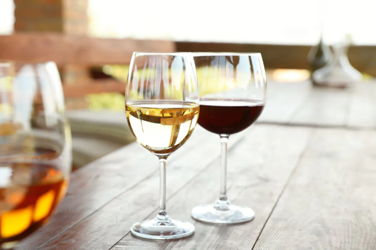 White and rosé wines have grown more popular. (New Africa/Shutterstock)
