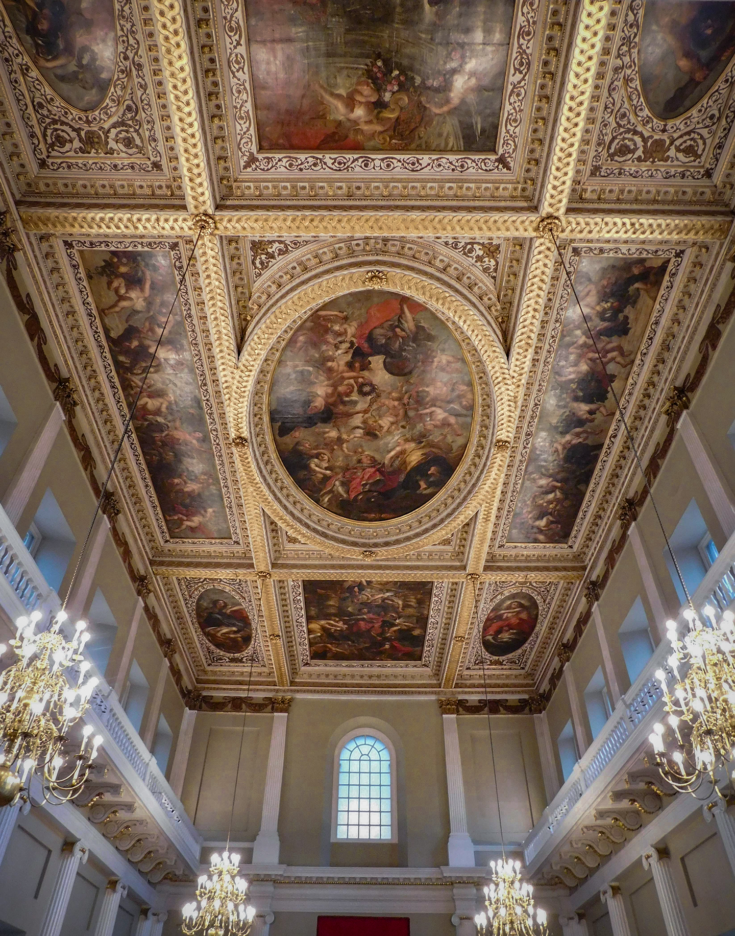 the ceiling of the Banqueting House