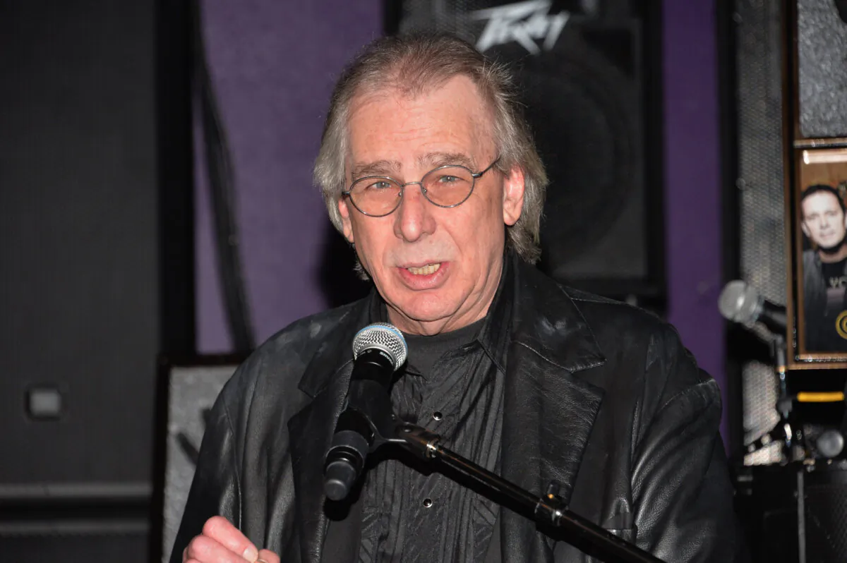 Radio personality Jim Ladd attends a ceremony inducting The Goo Goo Dolls into the Guitar Center RockWalk at Guitar Center in Hollywood neighborhood of Los Angeles on May 7, 2013. (Alberto E. Rodriguez/Getty Images)