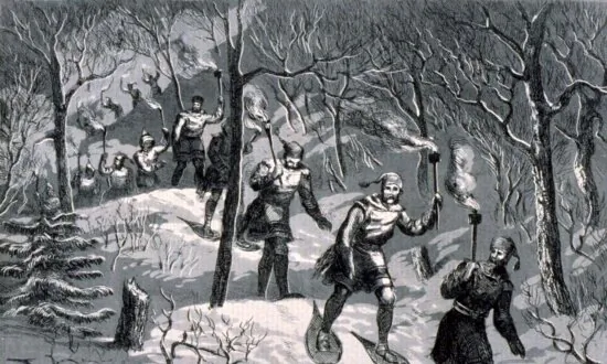 The Intrepid Montreal Snowshoers of Yore 