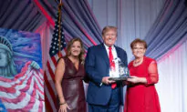 Trump Receives First Founding Fathers Award From Moms for America