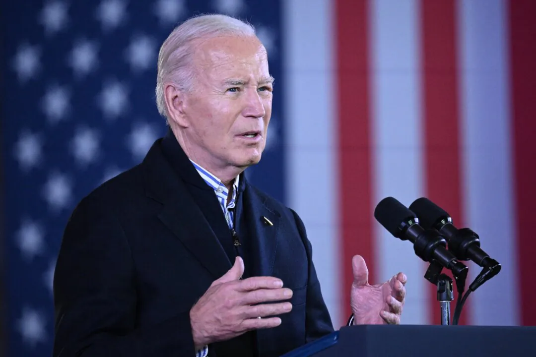 President Joe Biden speaks on his economic policies at the Wisconsin Black Chamber of Commerce in Milwaukee, Wis., on Dec. 20, 2023. (Mandel Ngan/AFP via Getty Images)