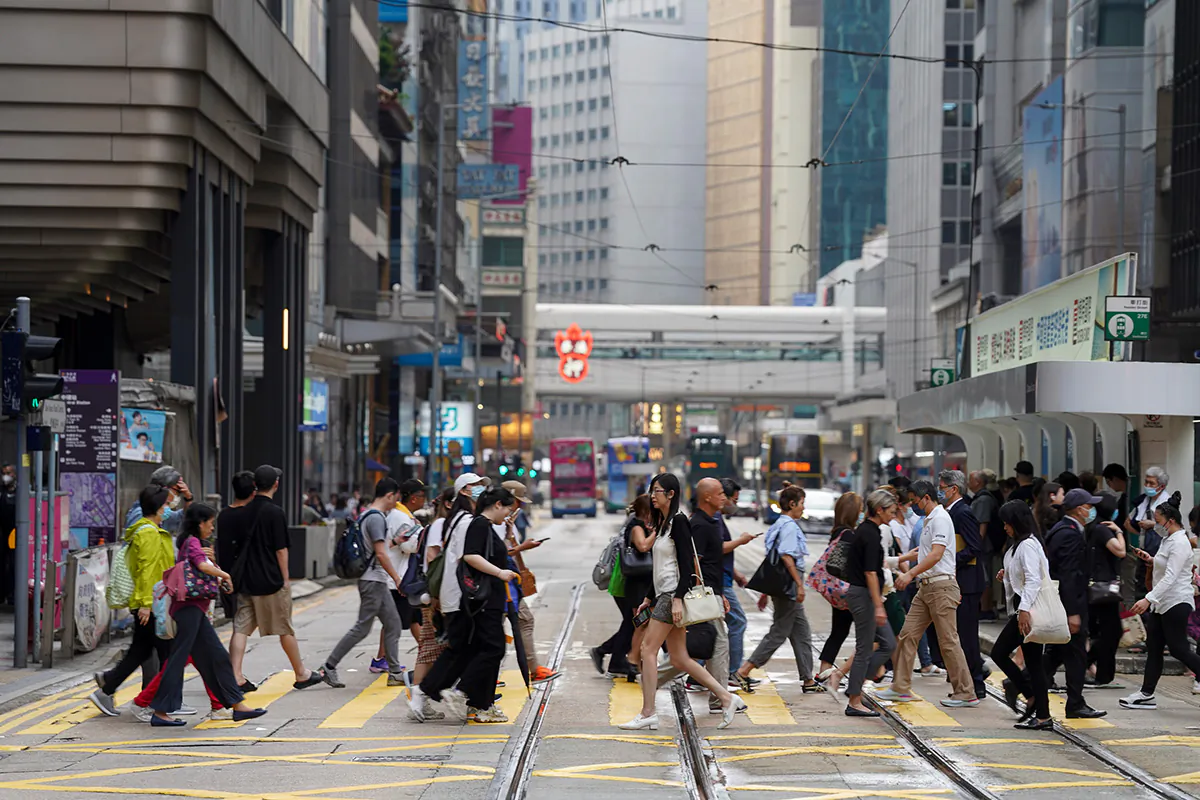 On the Global Human Freedom Index, Hong Kong’s ranking dropped to 46th. File picture. (Adrian Yu /The Epoch Times)