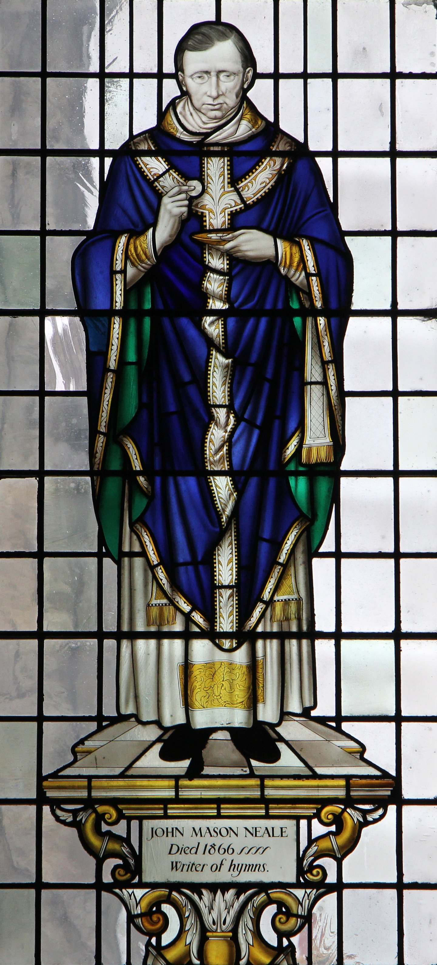 Stained Glass of Rev. John Mason Neale