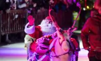 Santa Claus Sets Off for His Annual Journey Around the World