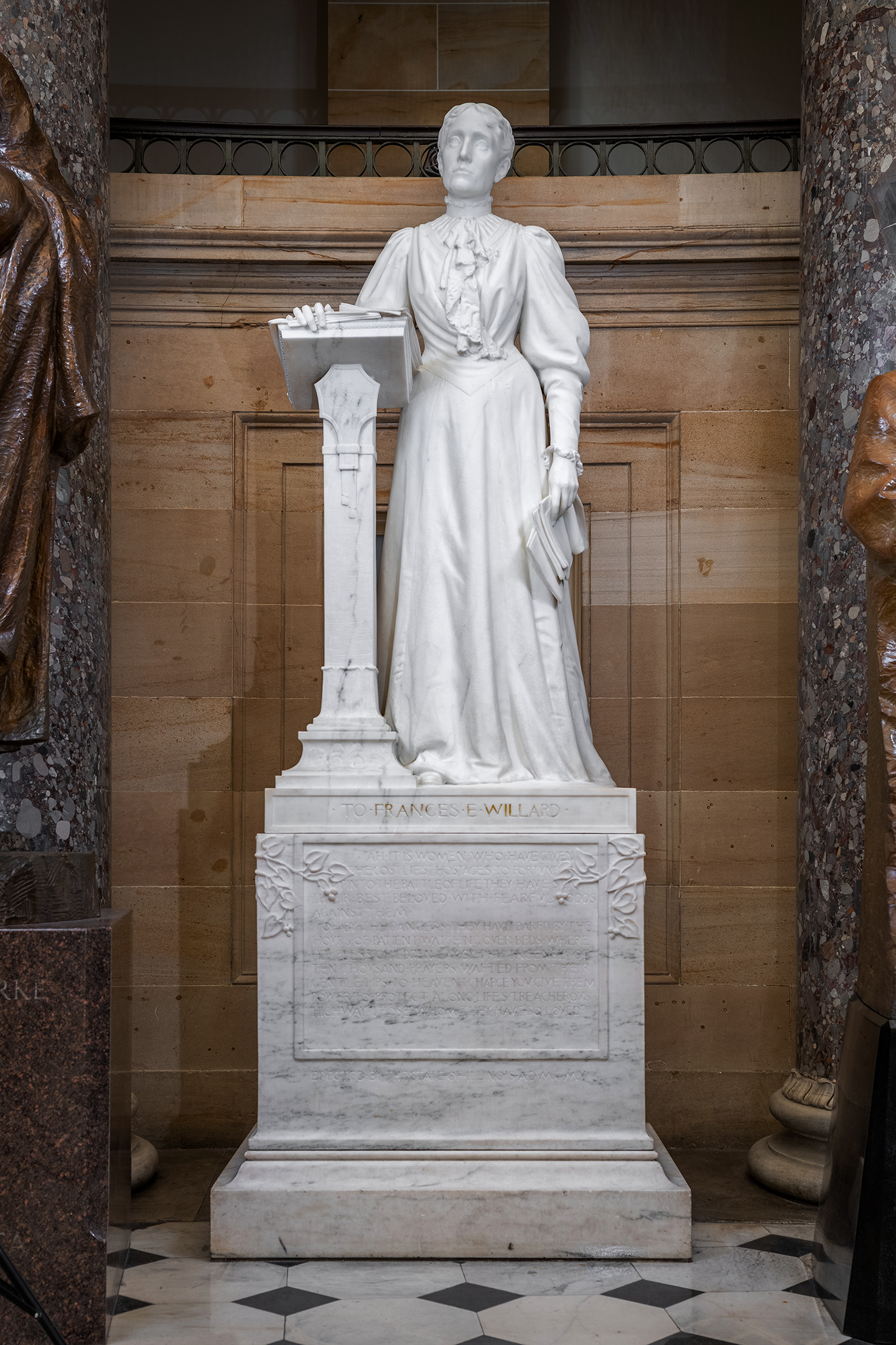 Statue of Frances E. Willard (1839-1898)