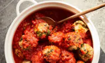 Turkey, Spinach, and Cheese Meatballs