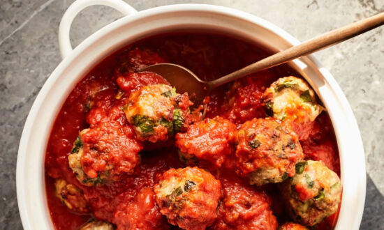 Turkey, Spinach & Cheese Meatballs