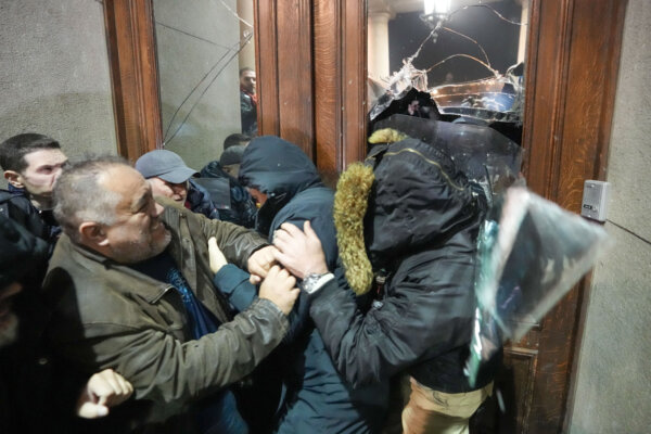 Serbia Election Protest