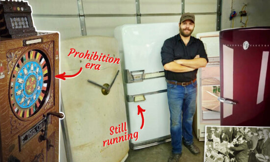 'They Worked Better': Collector of 1920s Fridges—That Still Run—Acquires Prohibition-Era Slot Machine