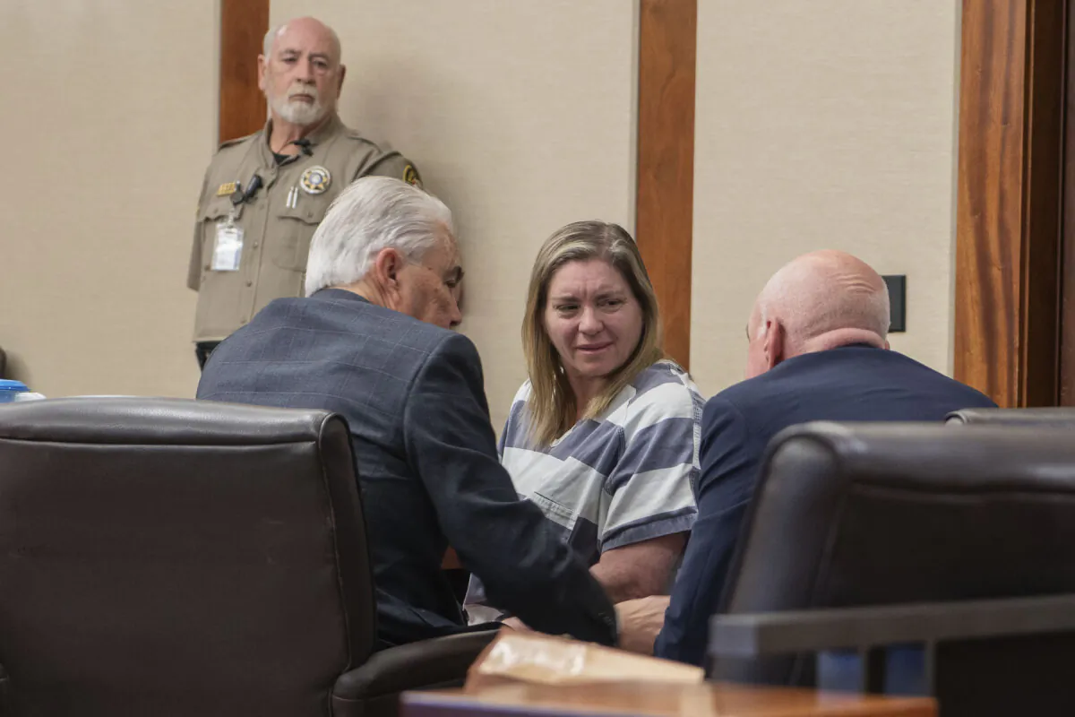 Jodi Hildebrandt attends a hearing in St. George, Utah, on Dec. 27, 2023. (Sheldon Demke/St. George News via AP, Pool)