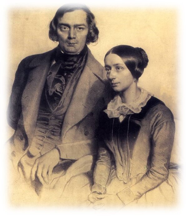 Robert and Clara Schumann